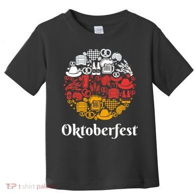 Oktoberfest Holiday Flag Mash Up Toddler T-Shirt