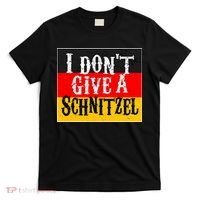 Oktoberfest I Don't Give A Schnitzel German Flag T-Shirt thumb 0