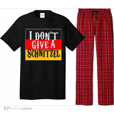 Oktoberfest I Don't Give A Schnitzel German Flag Pajama Set