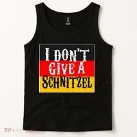 Oktoberfest I Don't Give A Schnitzel German Flag Tank Top thumb 2