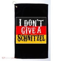 Oktoberfest I Don't Give A Schnitzel German Flag Golf Towel thumb 0