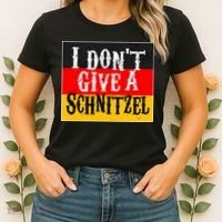 Oktoberfest I Don't Give A Schnitzel German Flag Women's T-Shirt thumb 2
