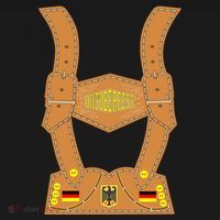 Oktoberfest lederhosen Costume Backpack thumb 2