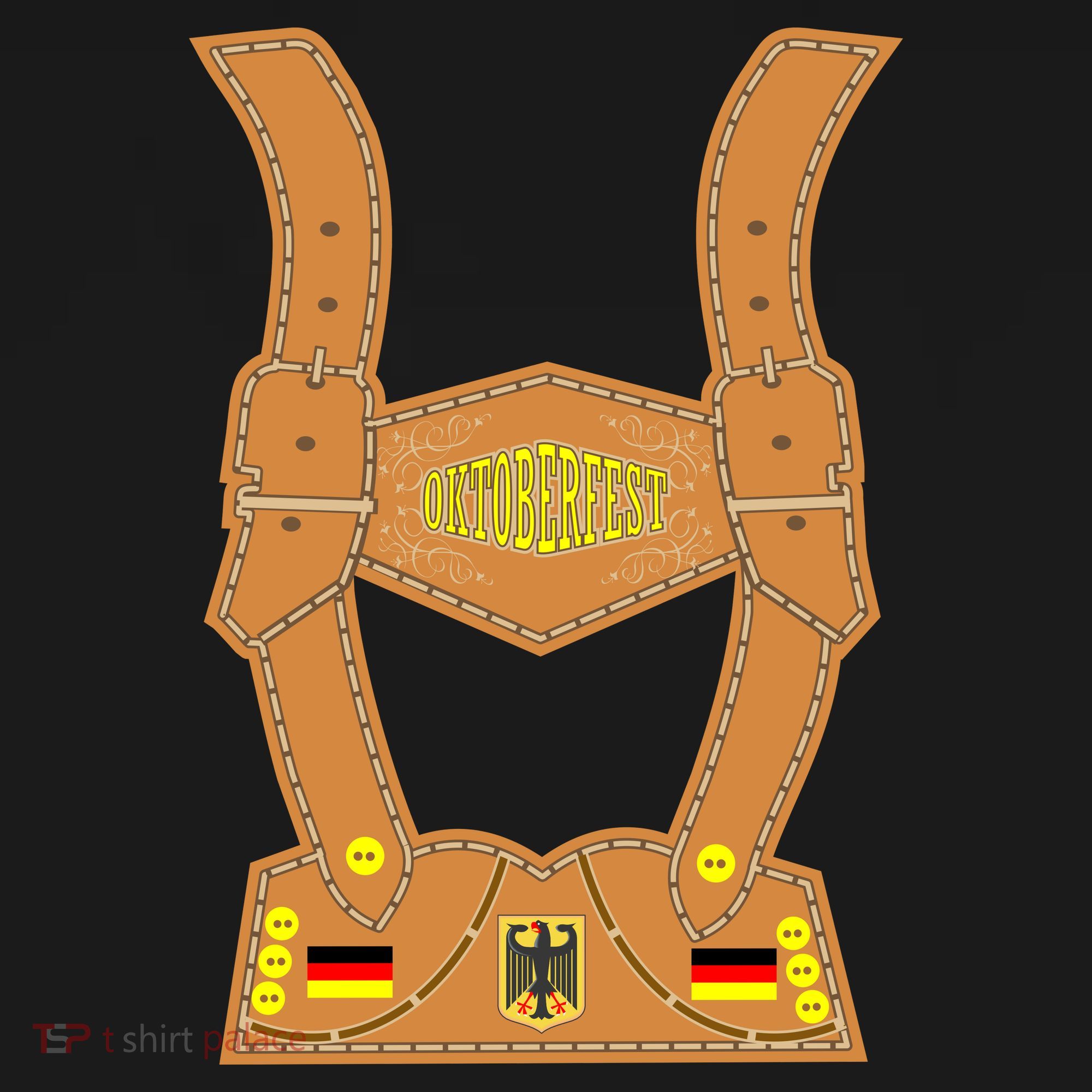 Oktoberfest lederhosen Costume Ornament