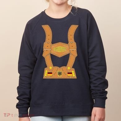 Oktoberfest lederhosen Costume Women's Sweatshirt