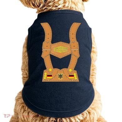 Oktoberfest lederhosen Costume Doggie Tank
