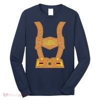 Oktoberfest lederhosen Costume Long Sleeve Shirt thumb 0