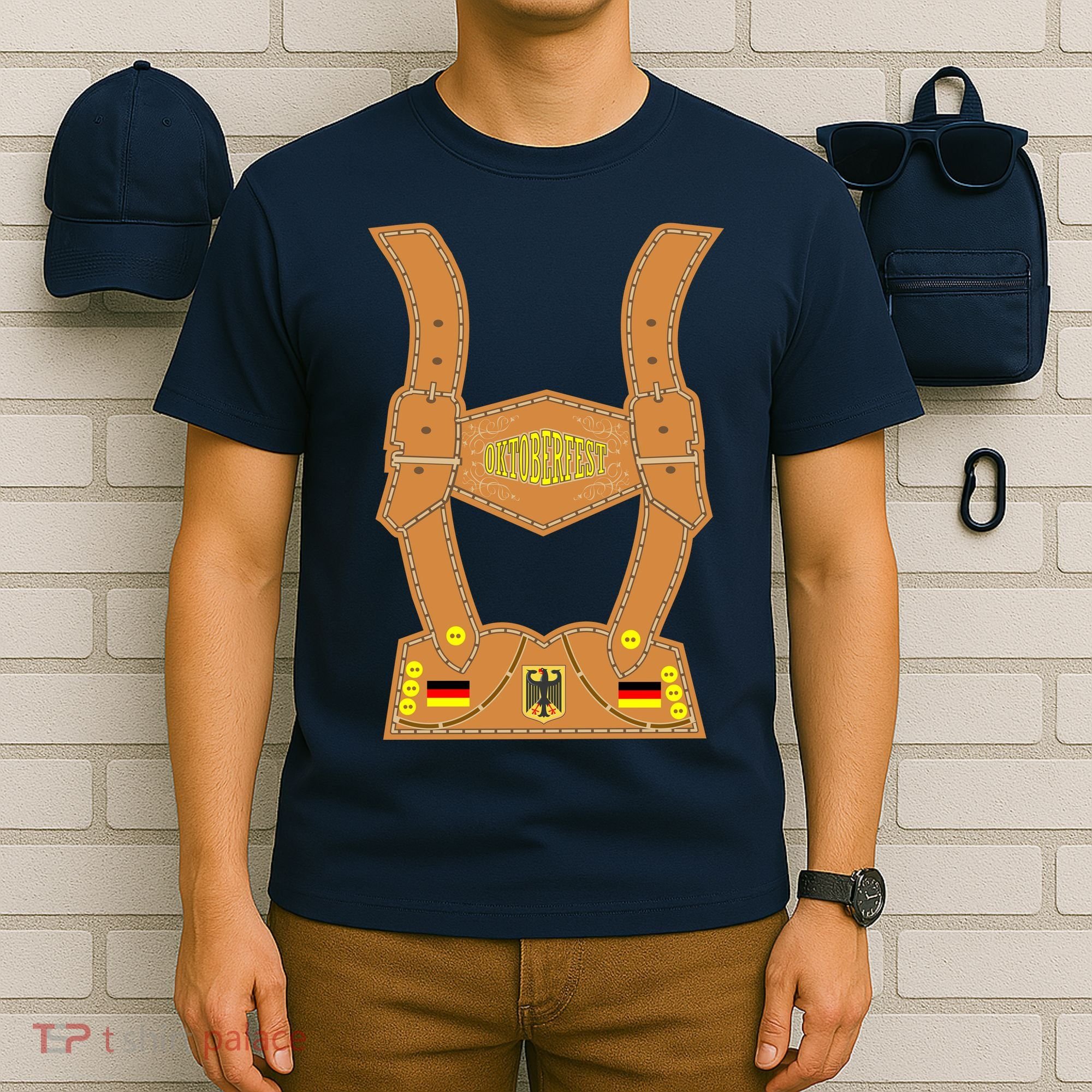 Oktoberfest lederhosen Costume T-Shirt