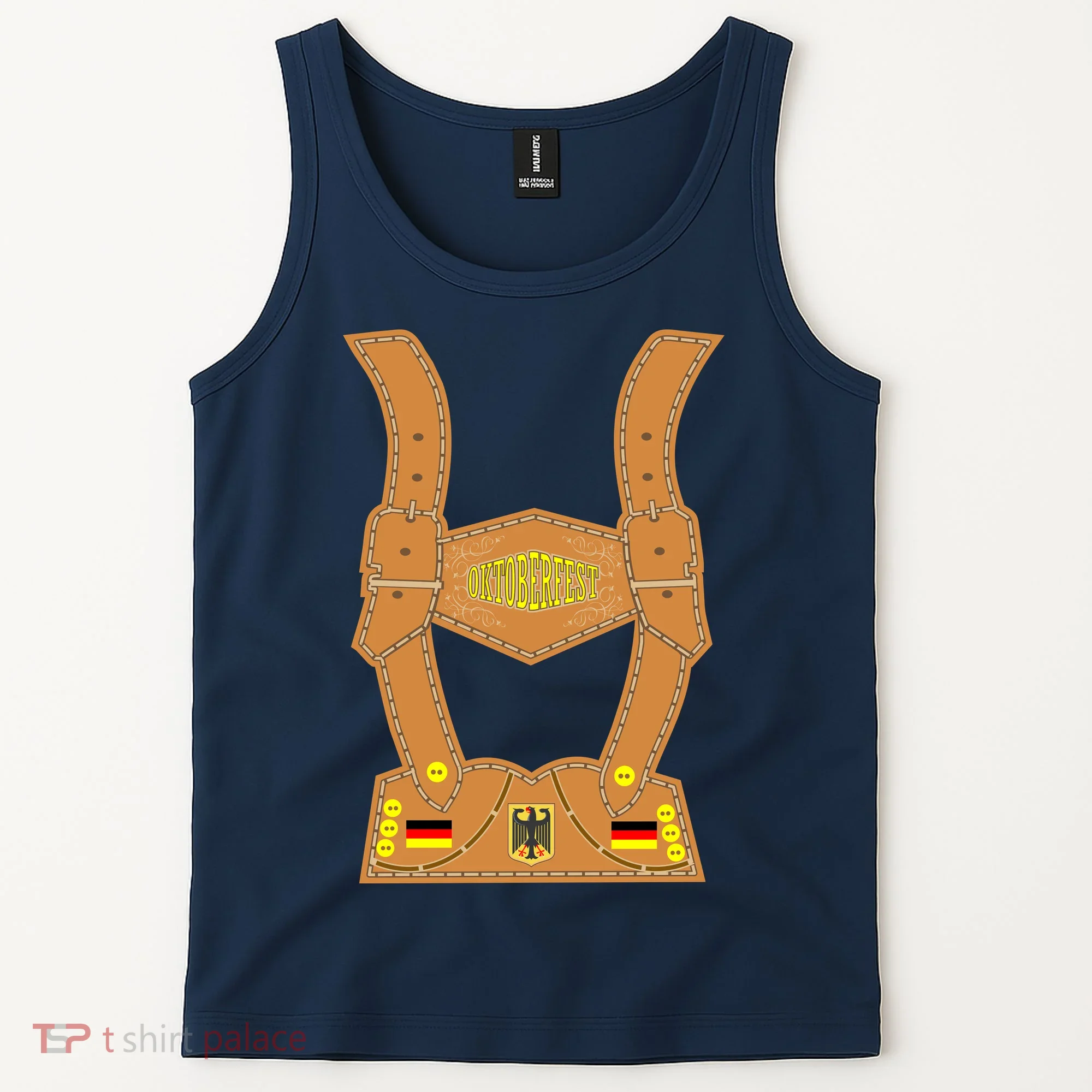 Oktoberfest lederhosen Costume Tank Top