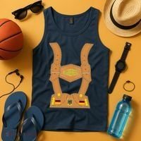 Oktoberfest lederhosen Costume Tank Top thumb 4