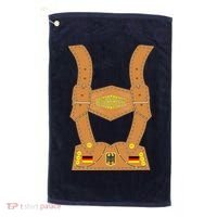 Oktoberfest lederhosen Costume Golf Towel thumb 0