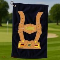 Oktoberfest lederhosen Costume Golf Towel thumb 1