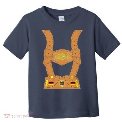 Oktoberfest lederhosen Costume Toddler T-Shirt