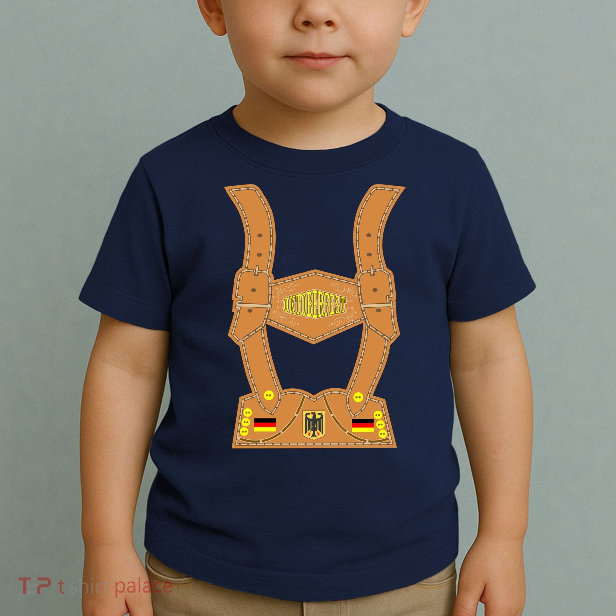 Oktoberfest lederhosen Costume Toddler T-Shirt