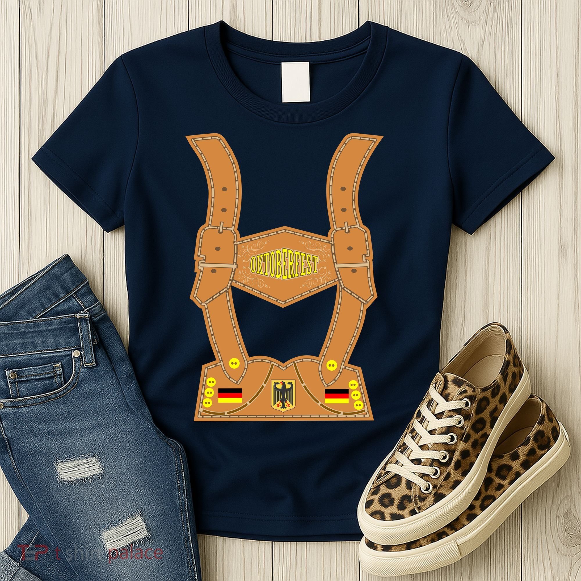 Oktoberfest lederhosen Costume Women's T-Shirt