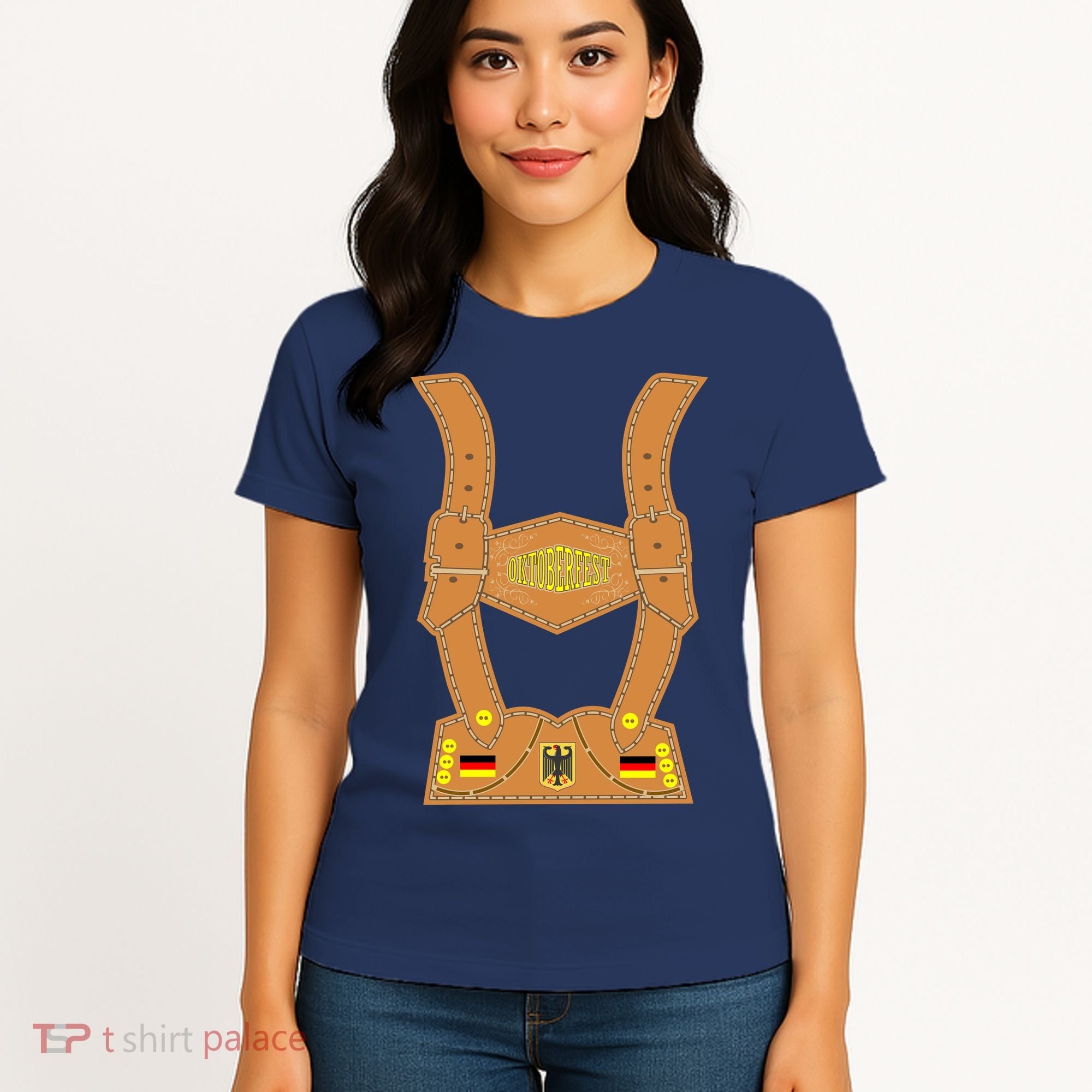 Oktoberfest lederhosen Costume Women's T-Shirt