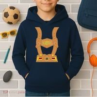 Oktoberfest lederhosen Costume Kids Hoodie thumb 2