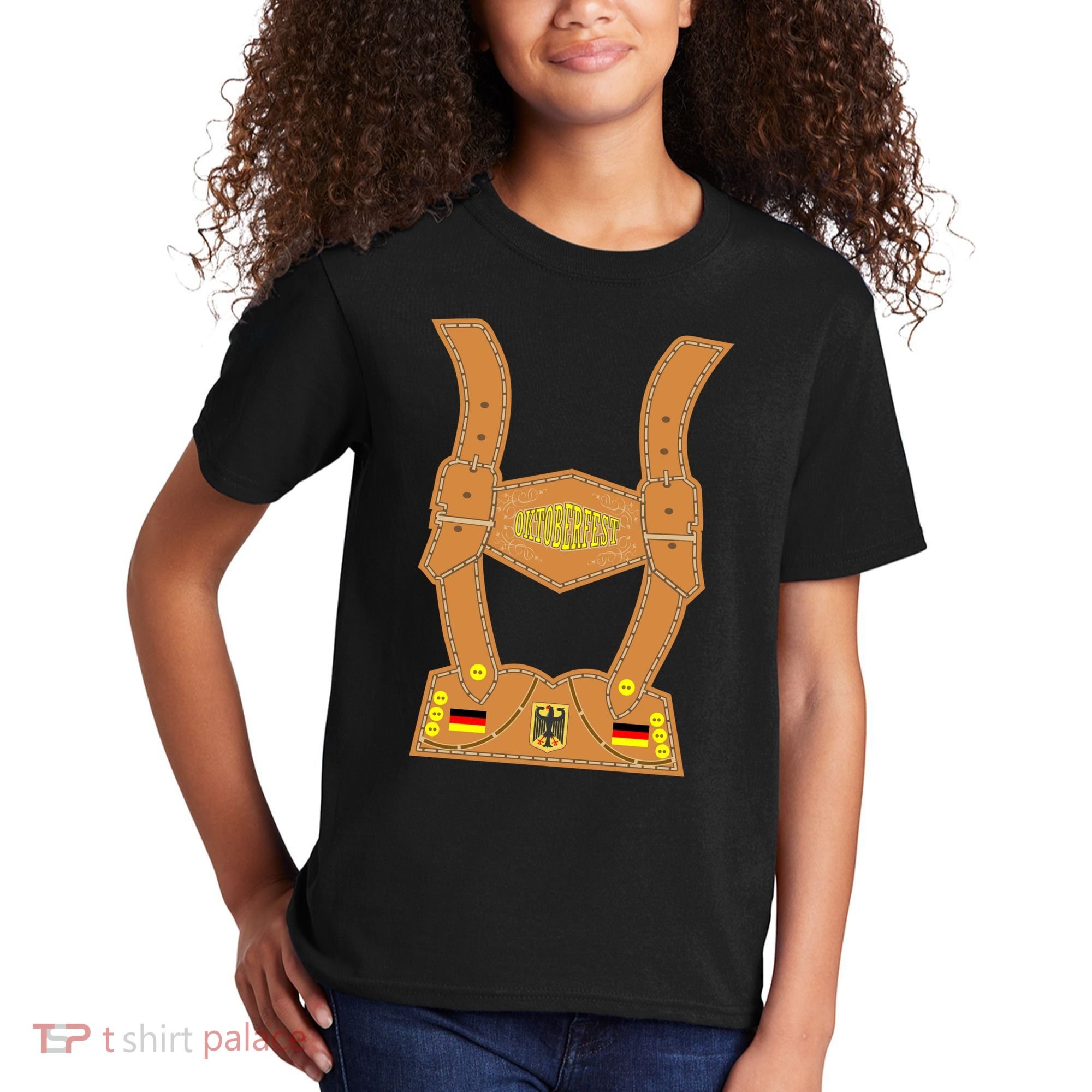 Oktoberfest lederhosen Costume Kids T-Shirt
