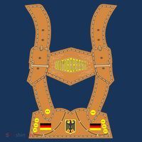 Oktoberfest lederhosen Costume Tote Bag thumb 4