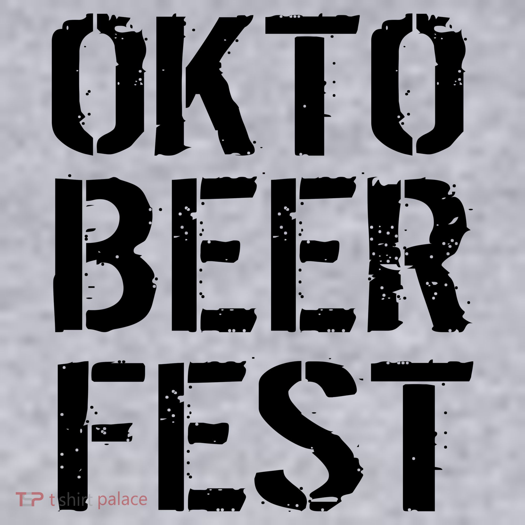 Oktoberfest Okto Beer Fest Logo Women's Racerback Cropped Tank