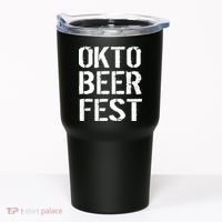 Oktoberfest Okto Beer Fest Logo Tumbler thumb 0