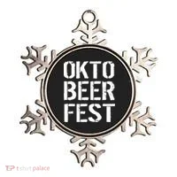 Oktoberfest Okto Beer Fest Logo Ornament thumb 0