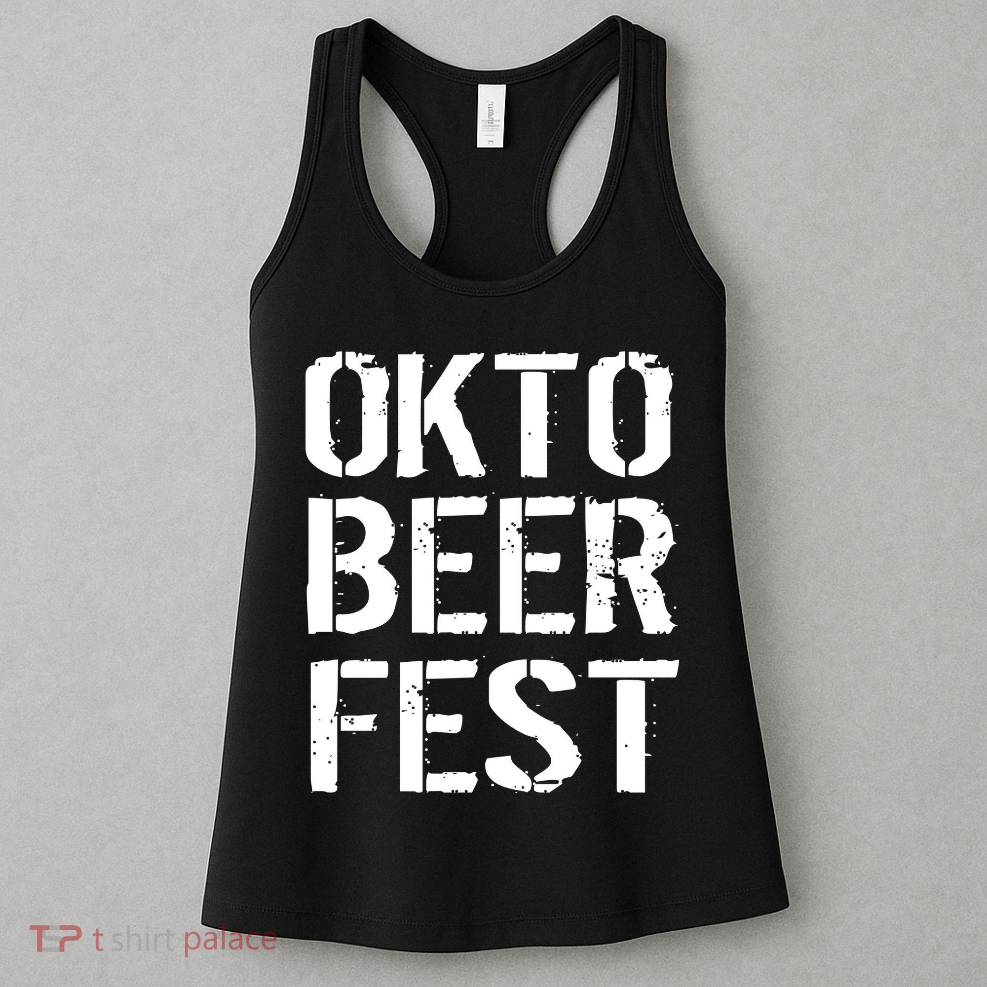 Oktoberfest Okto Beer Fest Logo Women's Tank Top