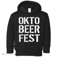 Oktoberfest Okto Beer Fest Logo Toddler Hoodie thumb 0