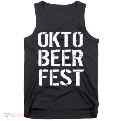 Oktoberfest Okto Beer Fest Logo Tank Top