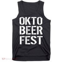 Oktoberfest Okto Beer Fest Logo Tank Top thumb 0