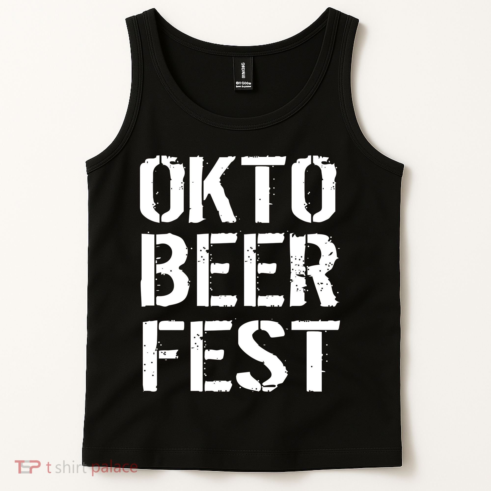 Oktoberfest Okto Beer Fest Logo Tank Top