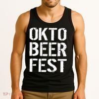 Oktoberfest Okto Beer Fest Logo Tank Top thumb 3