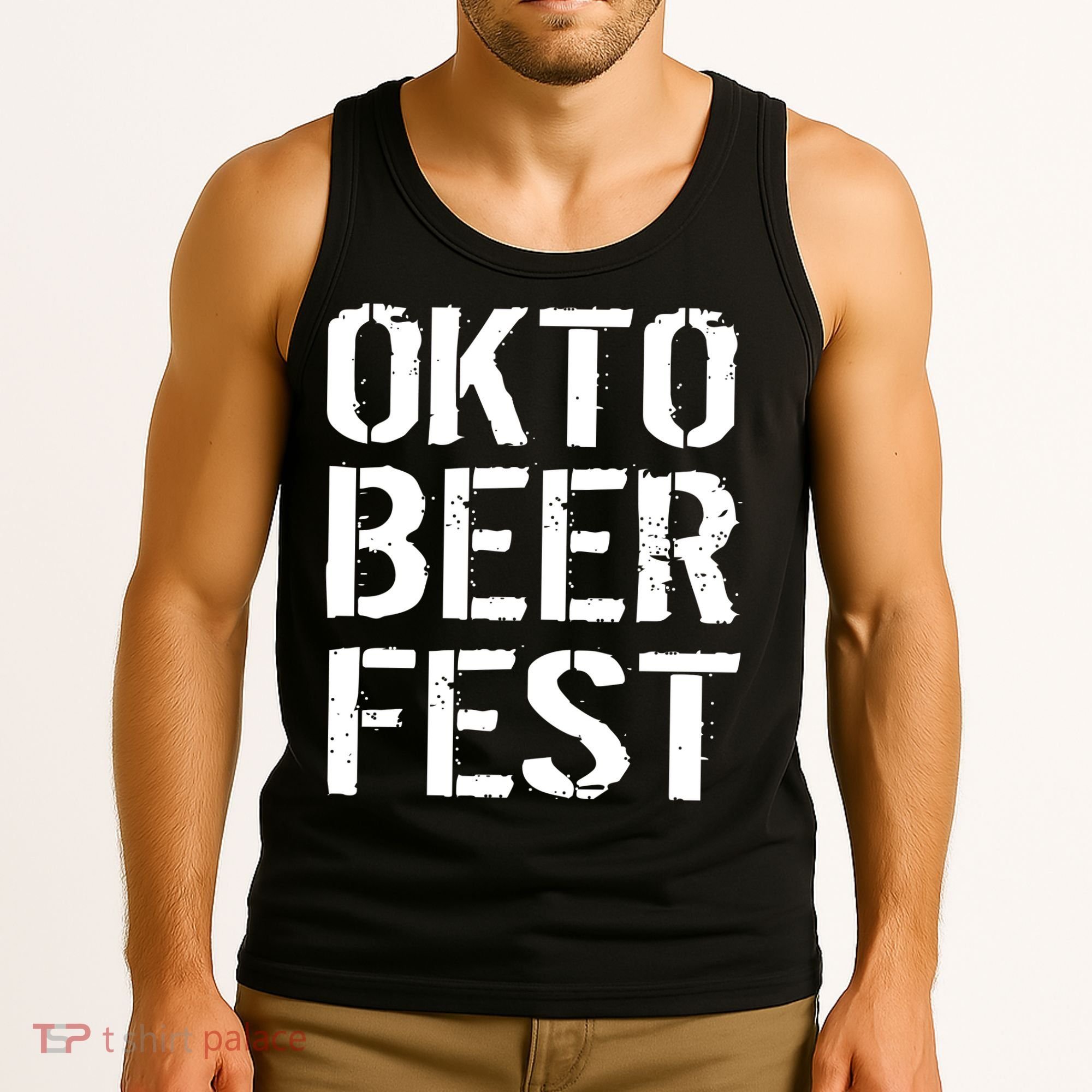 Oktoberfest Okto Beer Fest Logo Tank Top