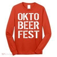 Oktoberfest Okto Beer Fest Logo Long Sleeve Shirt thumb 0