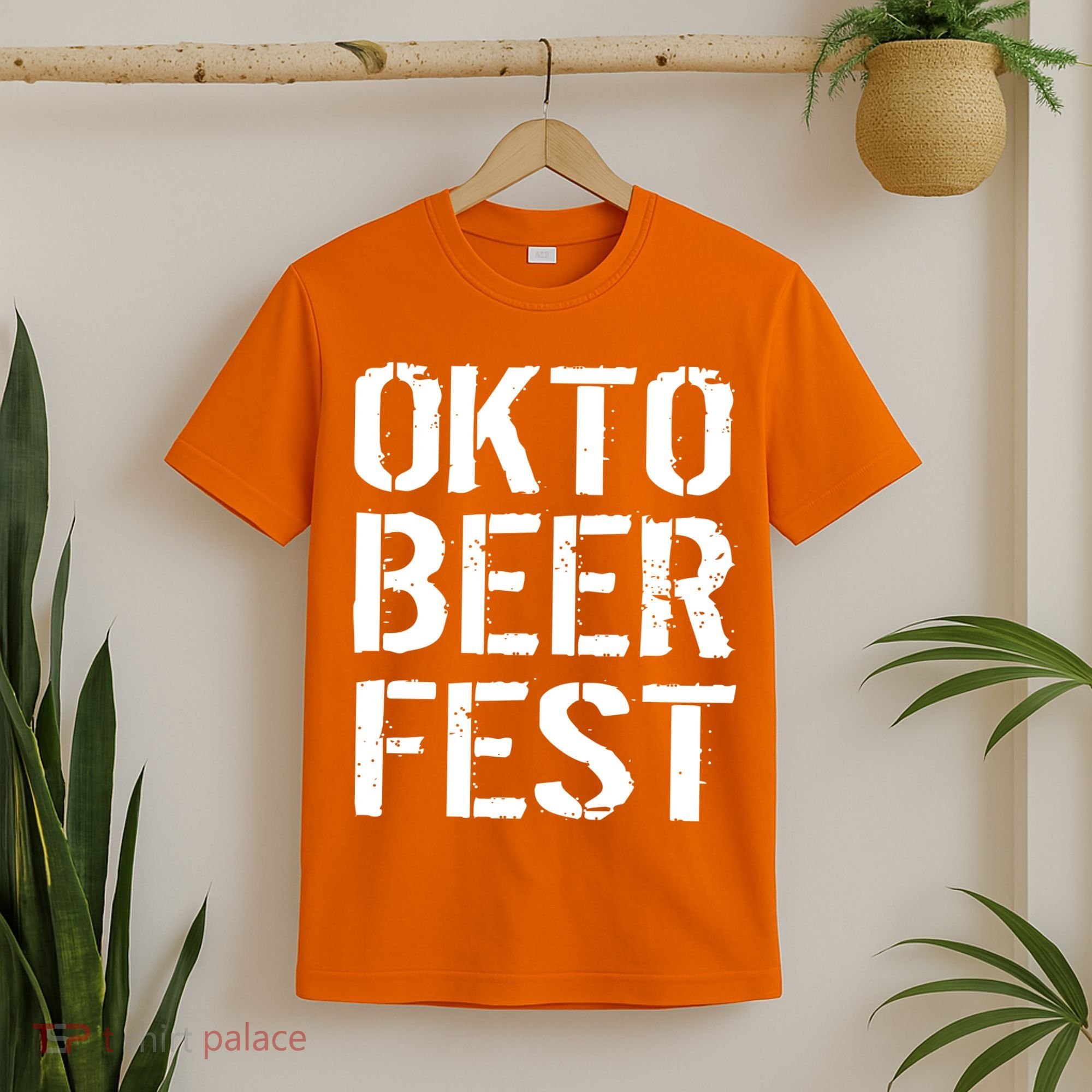 Oktoberfest Okto Beer Fest Logo T-Shirt