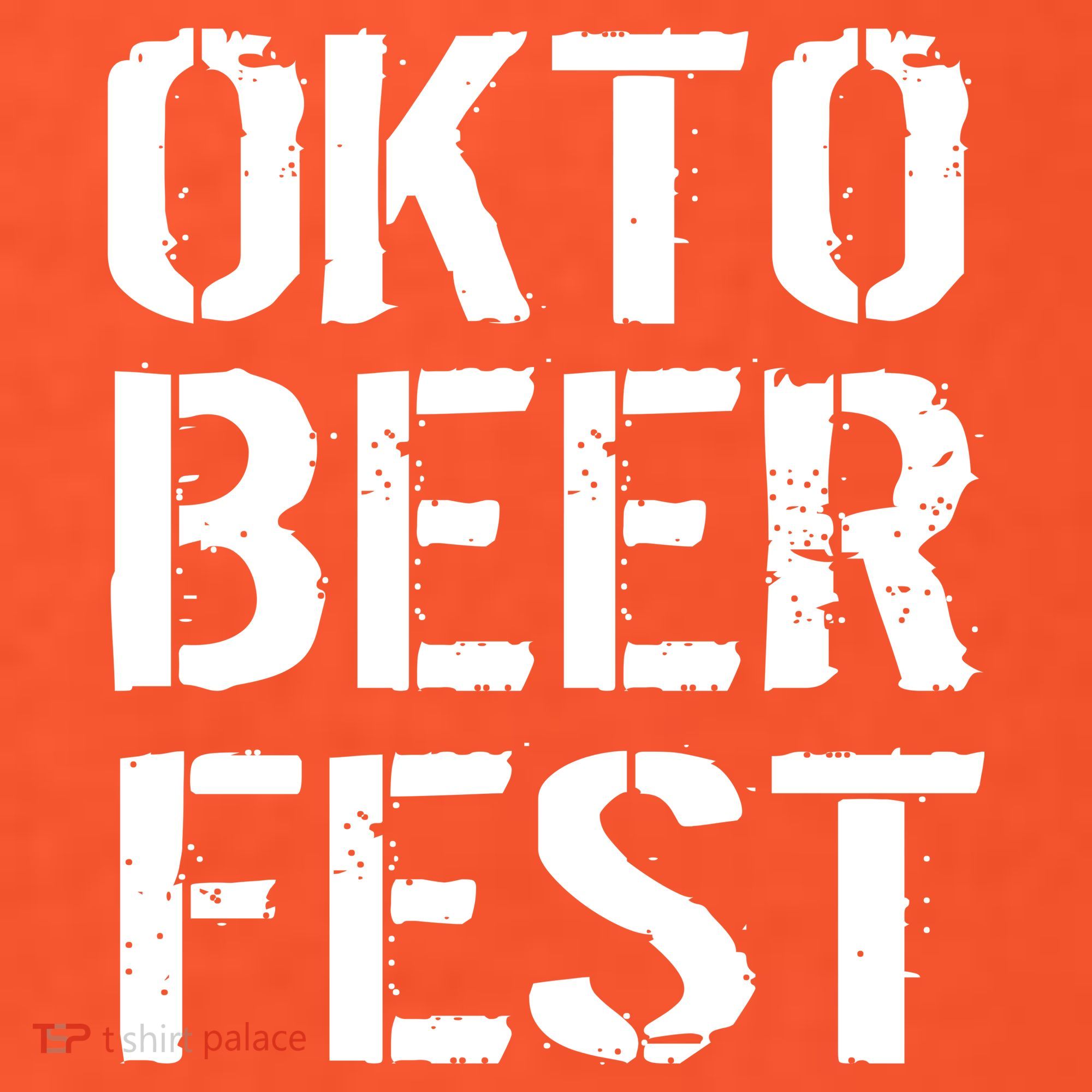 Oktoberfest Okto Beer Fest Logo Coaster