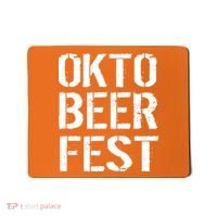 Oktoberfest Okto Beer Fest Logo Mousepad thumb 0