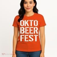 Oktoberfest Okto Beer Fest Logo Women's T-Shirt thumb 4