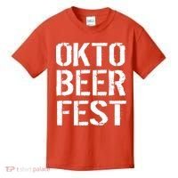 Oktoberfest Okto Beer Fest Logo Kids T-Shirt thumb 0