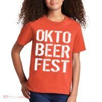 Oktoberfest Okto Beer Fest Logo Kids T-Shirt thumb 2