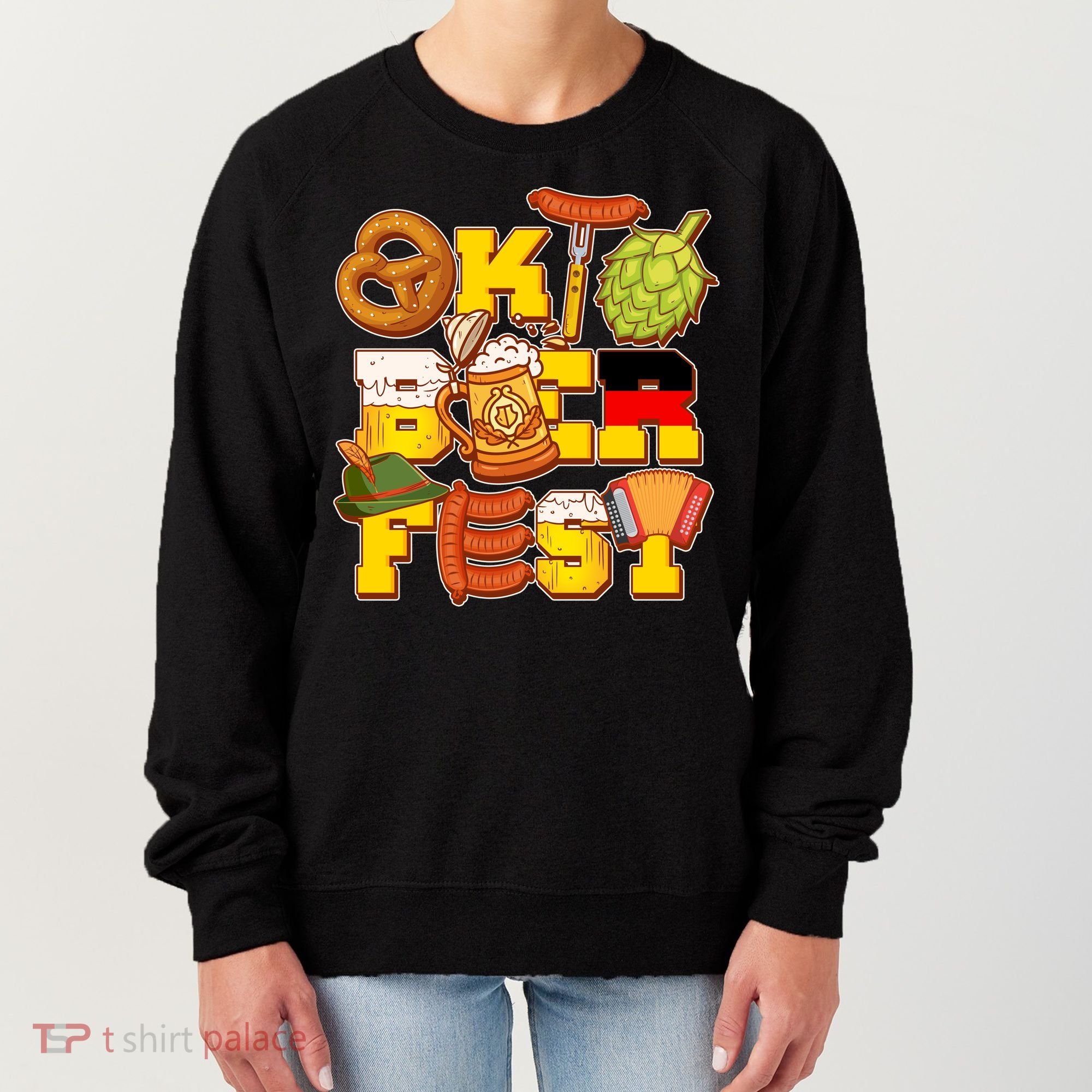 Oktoberfest Party Logo Women's Sweatshirt