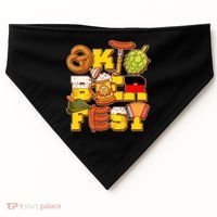 Oktoberfest Party Logo USA-Made Doggie Bandana thumb 0