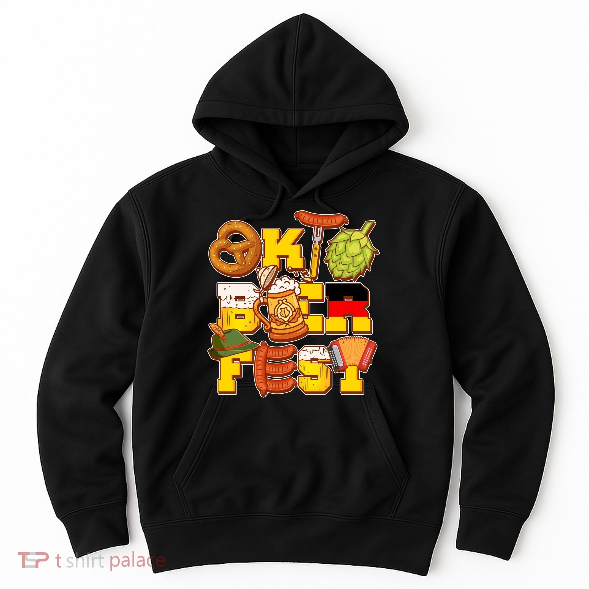 Oktoberfest Party Logo Hoodie
