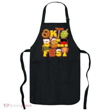 Oktoberfest Party Logo Apron