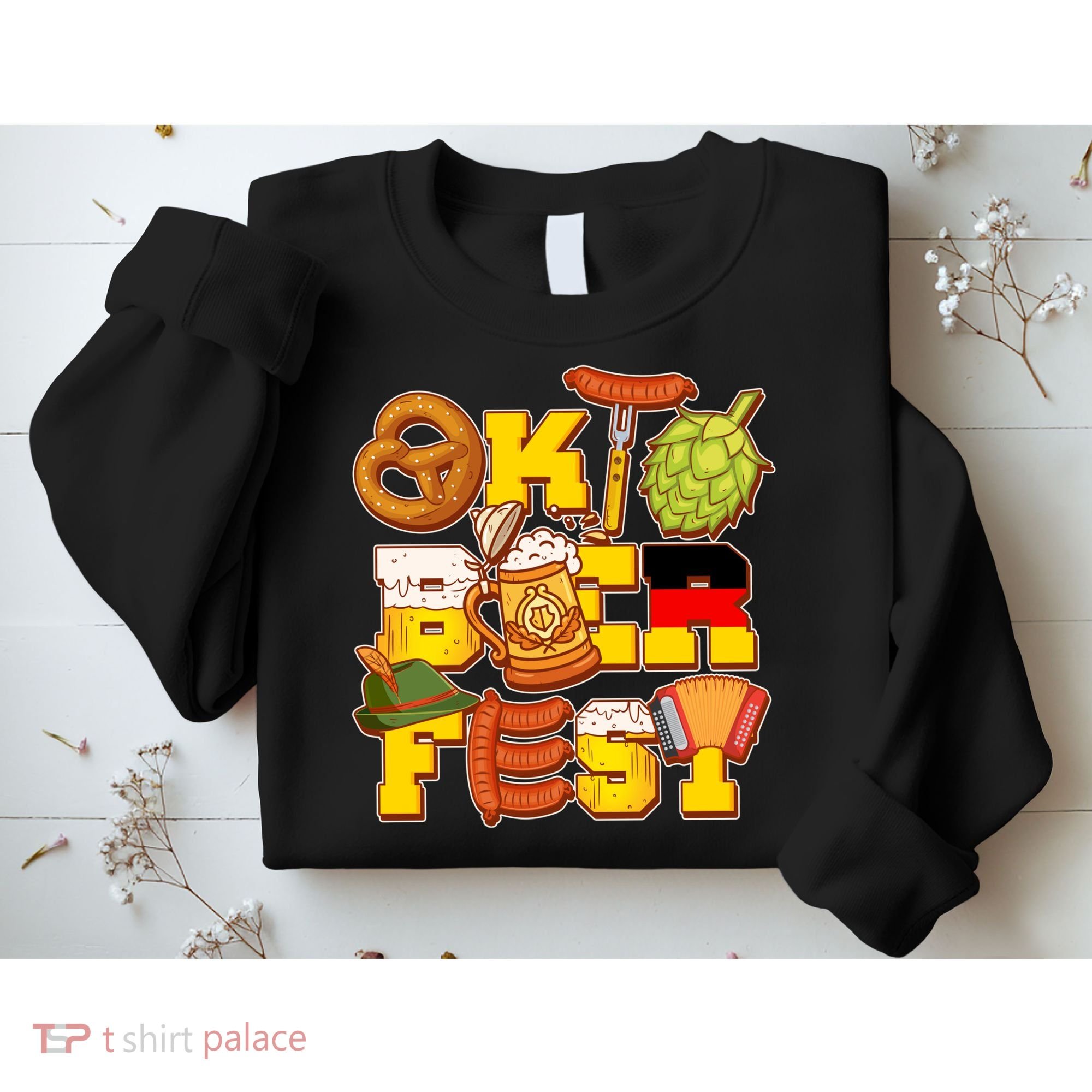 Oktoberfest Party Logo Sweatshirt