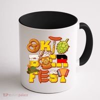 Oktoberfest Party Logo Coffee Mug thumb 1