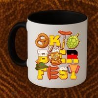 Oktoberfest Party Logo Coffee Mug thumb 2