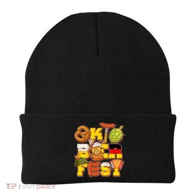 Oktoberfest Party Logo Beanie