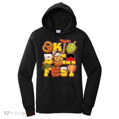 Oktoberfest Party Logo Women's Hoodie