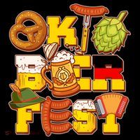 Oktoberfest Party Logo Women's Hoodie thumb 2
